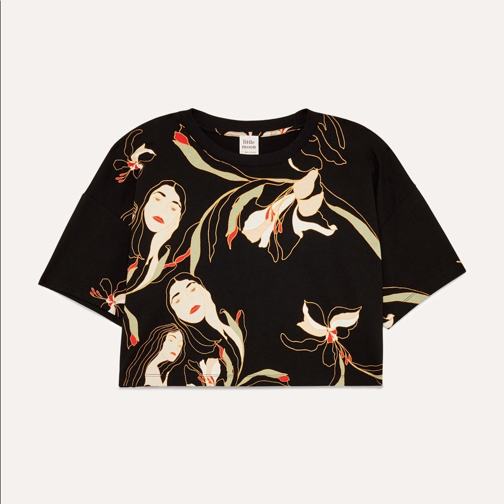Aritzia Little Moon Ivy Crop T-shirt